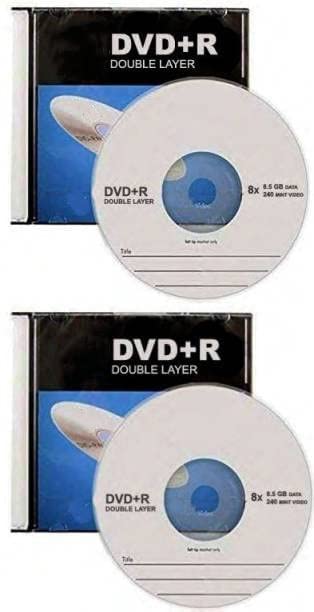 Premium Brand Blank DVD+DL (Double Layer) 8.5 GB x 240 min x 8X